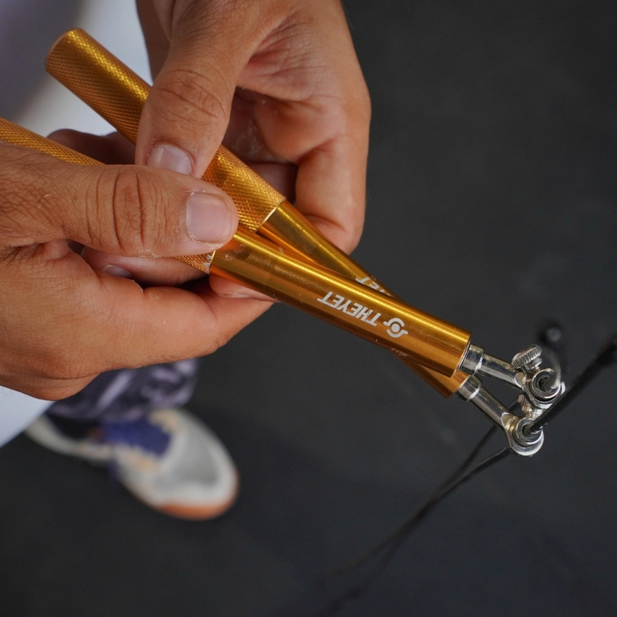 Comba de alta velocidad para crossfit rodamientos aluminio rapido theyet