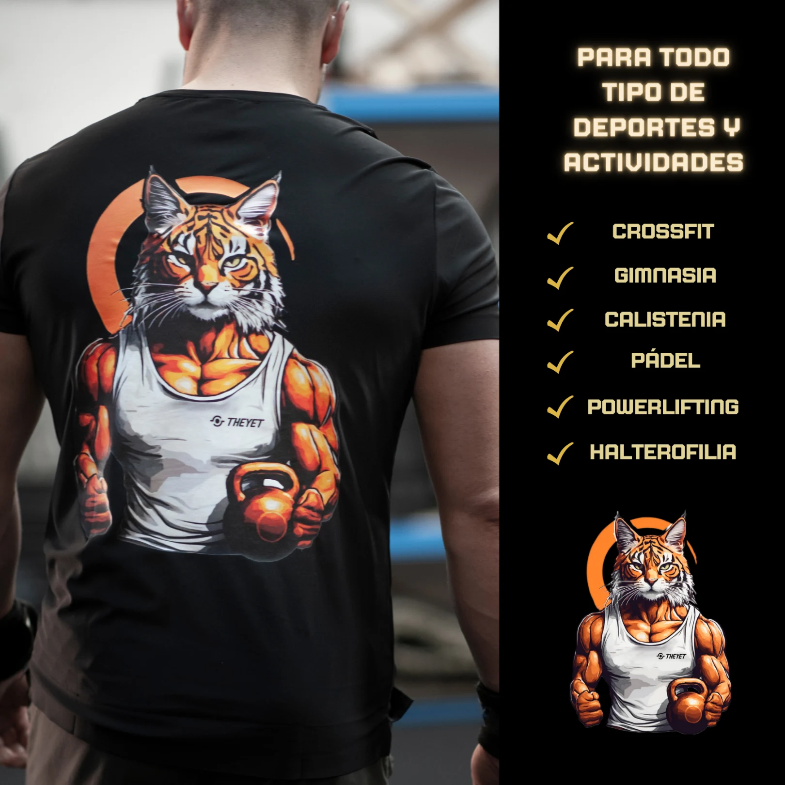 Camiseta TRAINING TIGER