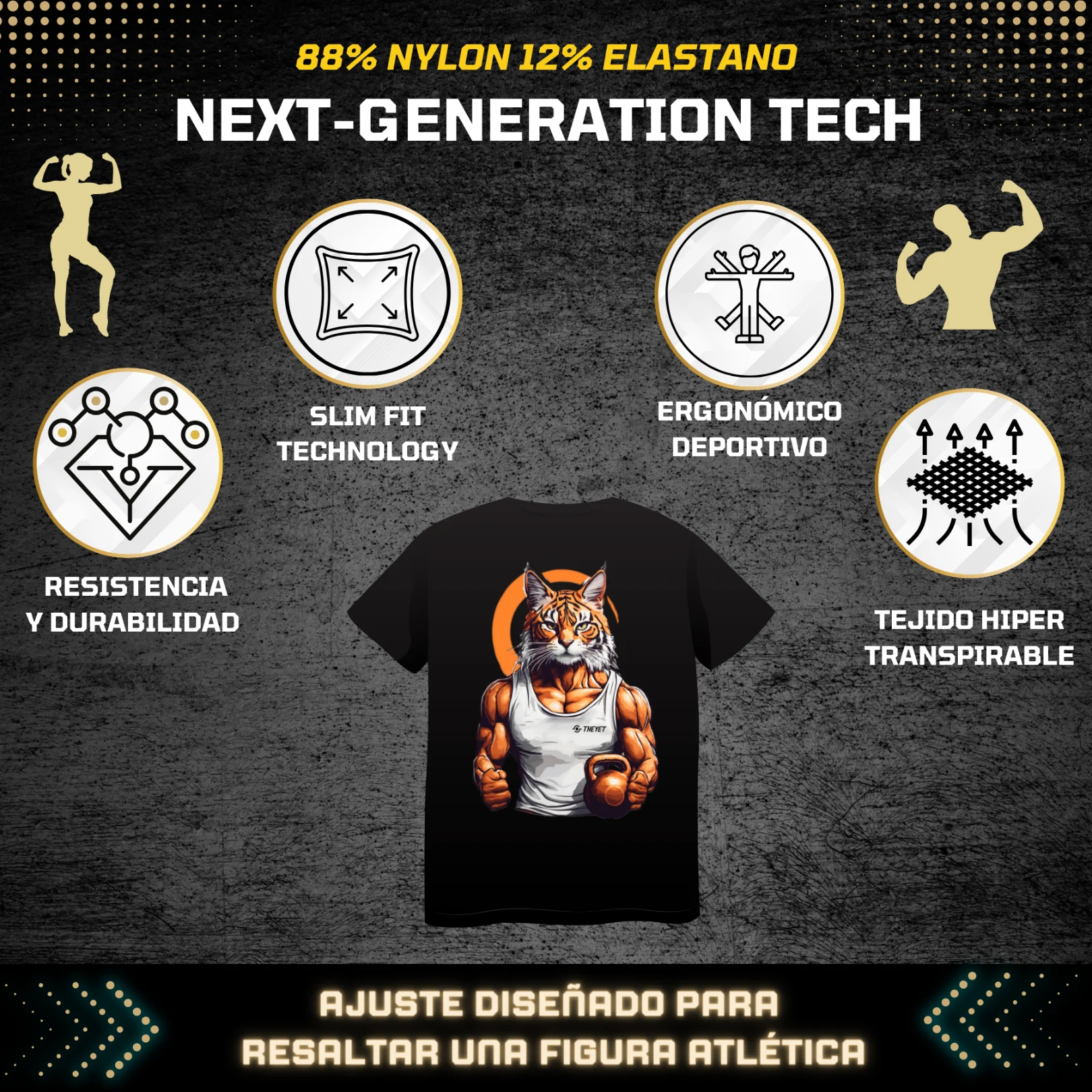 Camiseta TRAINING TIGER