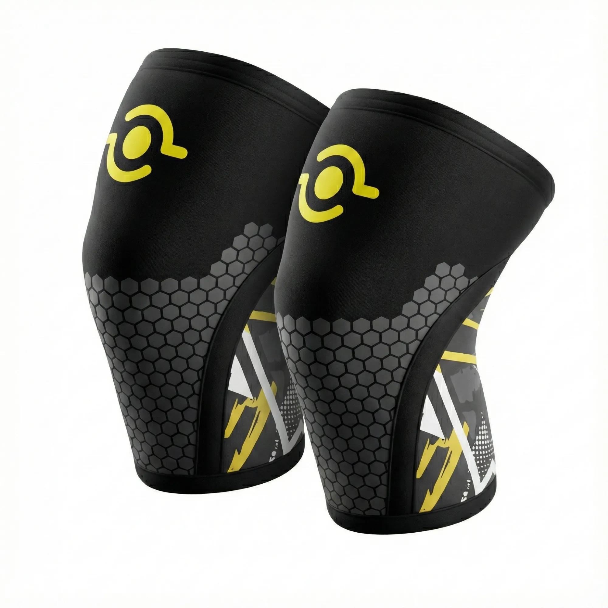 Rodilleras compresion neopreno 7mm alta calidad crossfit, fitness halterofilia, hyrox, powerlifting