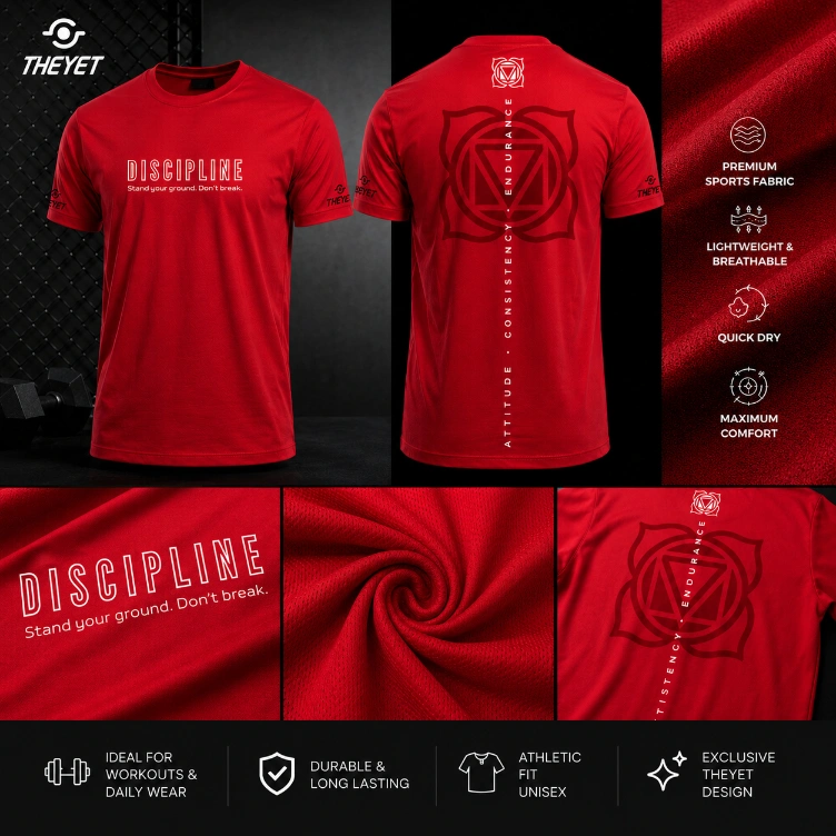 Camiseta Inner Virtues: Discipline