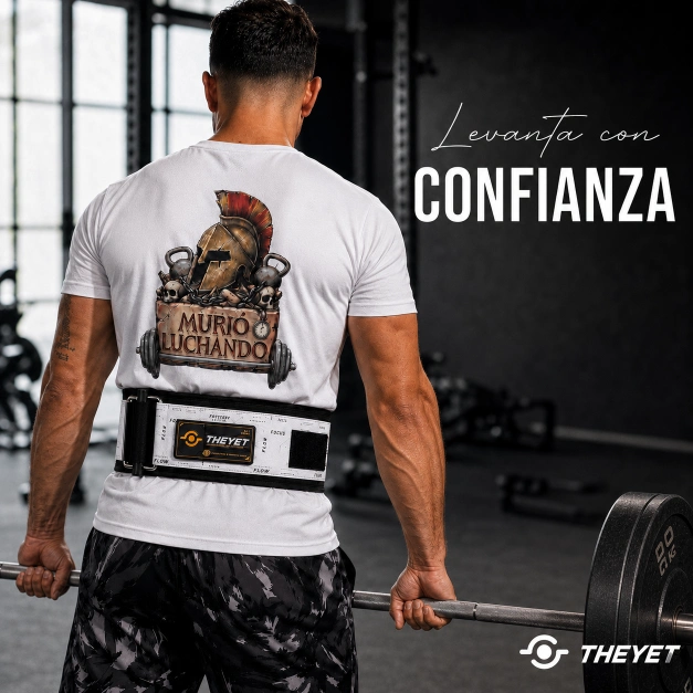 cinturon lumbas halterofilia peso levantamiento espalda estabilidad crossfit
