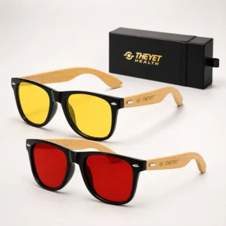 Pack Gafas filtro luz azul ECOFRIENDLY (cristal rojo , cristal amarillo)